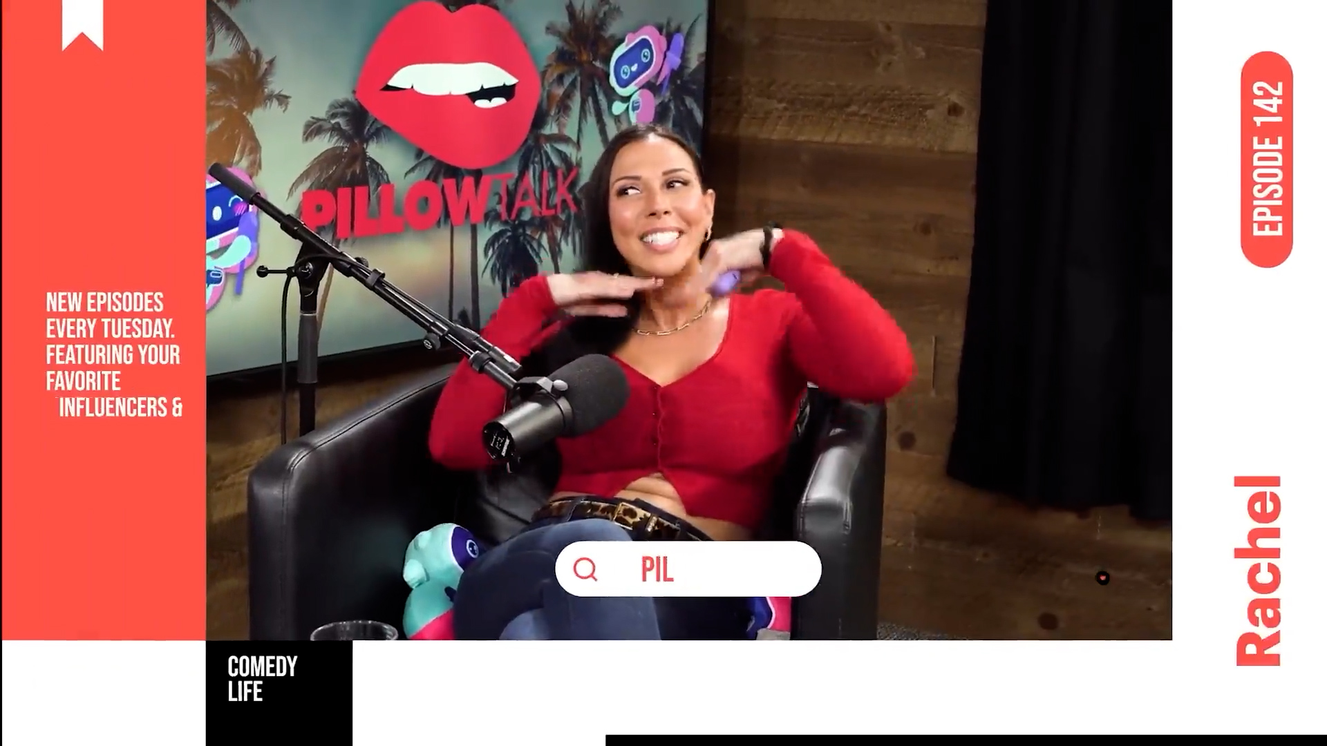 Ryan Pownall's Pillow Talk Podcast features guest Rachel Starr.