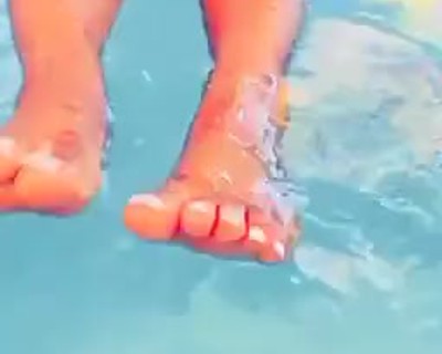 At The Pool Feet Fetish