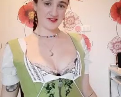 Irish bar maid outfit, my fantasy, fingering myself on my